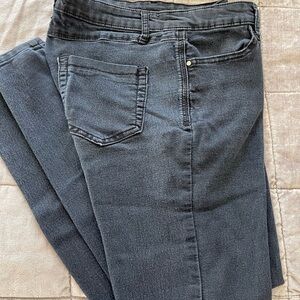 Forever 21 Charcoal Denim Pants